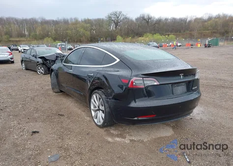 2019 Tesla Model 3 Long Range/Performance from USA, damaged, VIN 5YJ3E1EB1KF438335